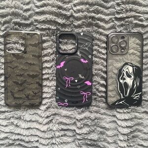 Set of 3 iPhone 15 Pro Cases
